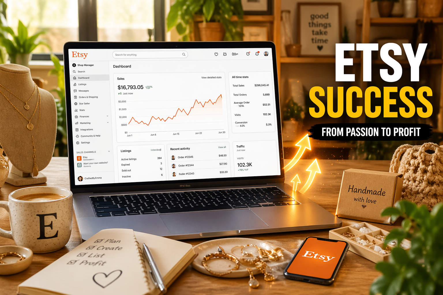 HOW TO GET MORE views ON ETSY