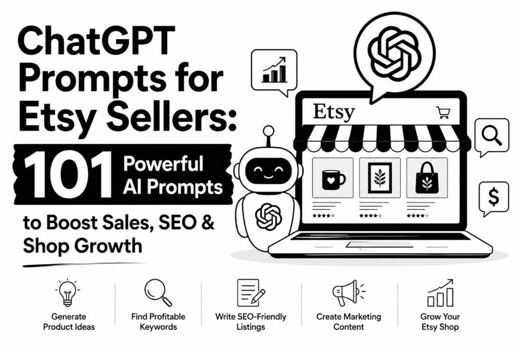Chat GPT Prompts for Etsy Sellers