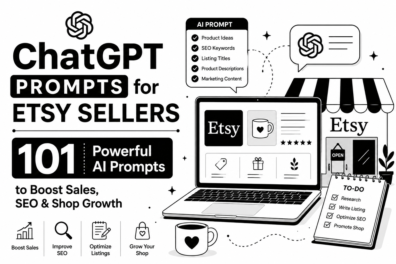 Chat GPT Prompts for Etsy Sellers