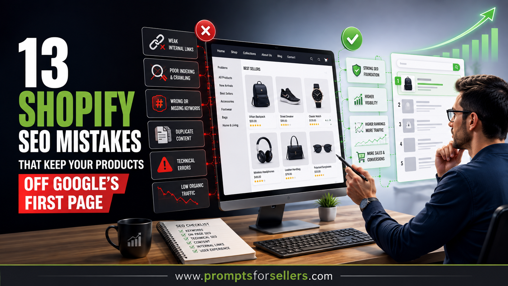 13 Shopify SEO mistakes that can keep products off Google’s first page